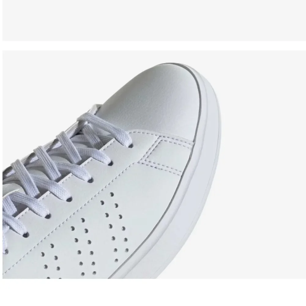 Adidas Women's Advantage 2.0 Athletic Low Top Shoes Cloud White Size 8 Classic - Picture 4 of 10